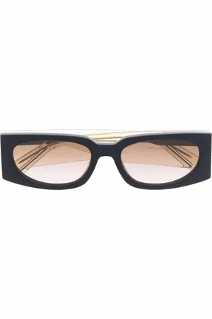 GCDS Lentes de sol con armazón rectangular