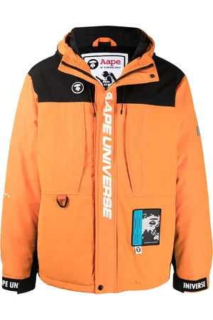 A Bathing Ape Chamarra capitonada con capucha