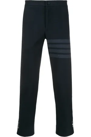 Thom Browne Pantalones slim con motivo 4-Bar