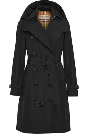 Burberry Gabardina con capucha removible