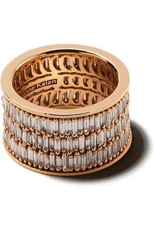 Suzanne Kalan Anillo en oro rosa de 18kt en pavé