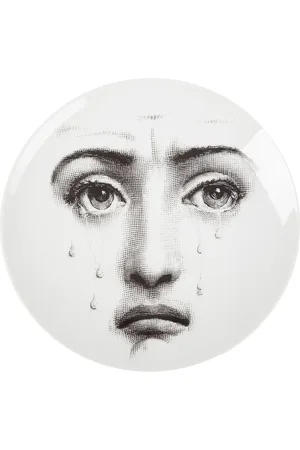 FORNASETTI Plato con motivo de rostro