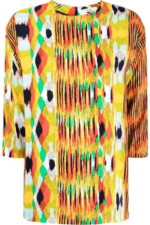 Céline Blusa con estampado abstracto 2000