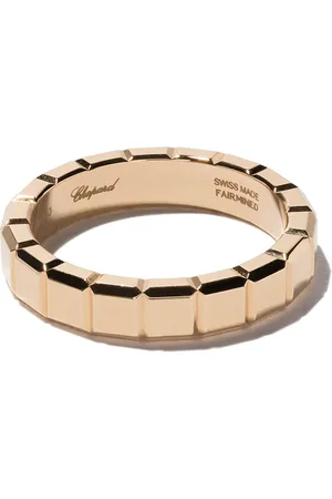 Chopard 18kt yellow gold Ice Cube ring
