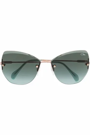 Cazal Lentes de sol cat eye sin armazón