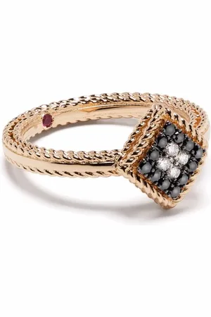 Roberto Coin Anillo Palazzo Ducale en oro rosa de 18kt con diamante