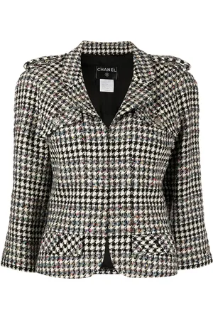 CHANEL Saco con motivo pied de poule 2006