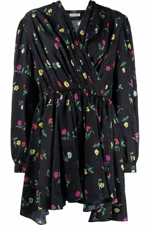 Balenciaga Vestido con estampado floral