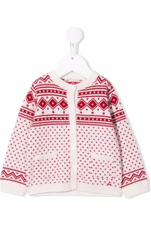 BONPOINT Cárdigan tejido en intarsia