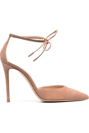 Gianvito Rossi Flats con correa para el tobillo