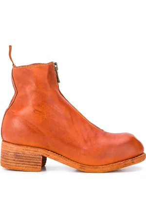 GUIDI Botas con detalle de cierre