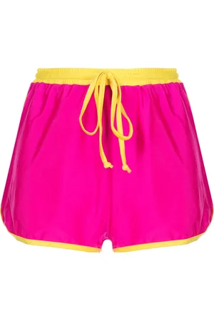 Duskii Shorts de playa con diseño color block