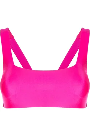 Duskii Top de bikini con cuello cuadrado