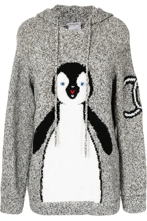 CHANEL Hoodie con cordones 2007