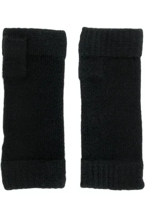 N.PEAL Finger-less knitted gloves