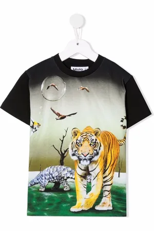 Molo Playera con estampado Surreal World
