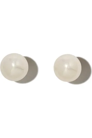 Hatton Labs Aretes con motivo de perlas