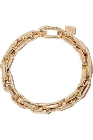 Lauren Rubinski Pulsera de cadena en oro amarillo de 14kt con diamante