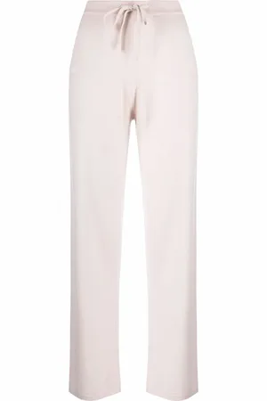 Chinti & Parker Pantalones anchos de cachemira con cordones en la pretina