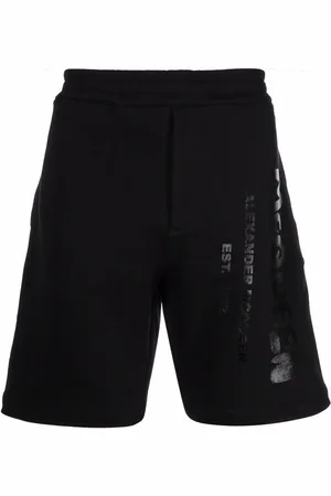 Alexander McQueen Shorts deportivos con logo