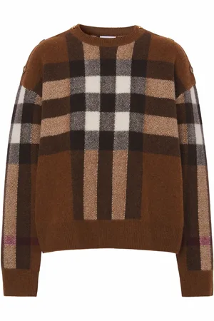 Burberry Suéter con motivo de cuadros