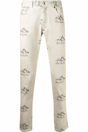 BLUE SKY INN Pantalones con logo estampado