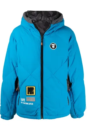 A Bathing Ape Chamarra capitonada con capucha