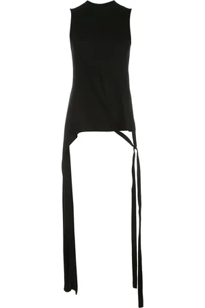 ROSETTA GETTY Playera con detalle de panel lateral