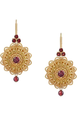 Dolce & Gabbana Aretes Pizzo en oro amarillo de 18kt