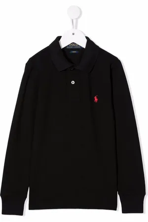 Ralph Lauren Playera tipo polo con logo bordado
