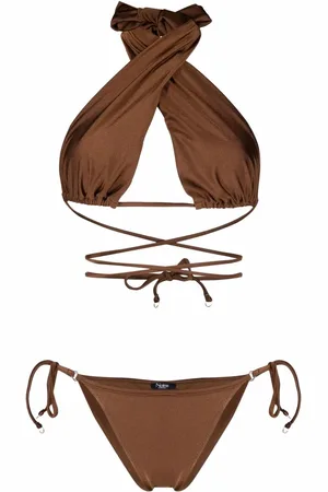 Noire Swimwear Bikini con diseño cruzado