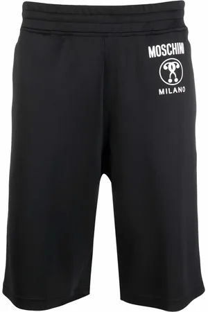 Moschino Shorts deportivos con franjas del logo