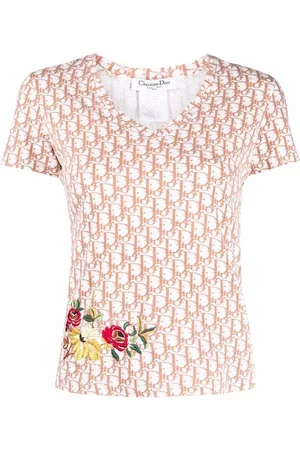 Dior Playera Trotter 2005 con bordado floral