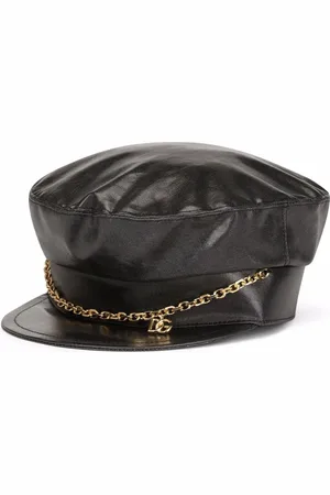 Dolce & Gabbana Gorra baker boy con logo DG