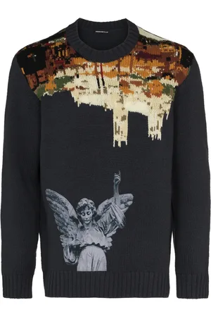 UNDERCOVER Suéter con escultura estampada