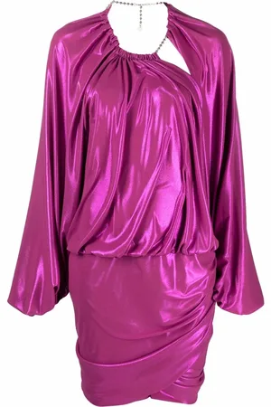 The Attico Vestido corto con espalda abierta