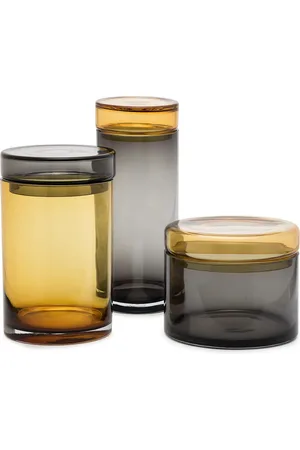 POLSPOTTEN Juego de tres jarras Caps and Jars