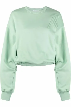 The Attico Sudadera con hombros caídos
