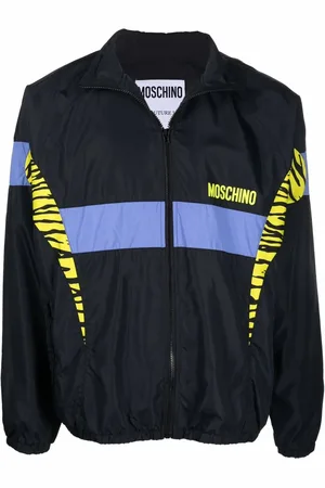 Moschino Chamarra rompevientos con paneles