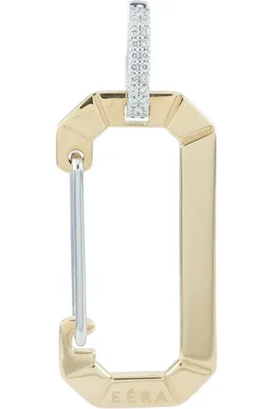 Eera Arete Chiara en oro de 18kt con diamantes