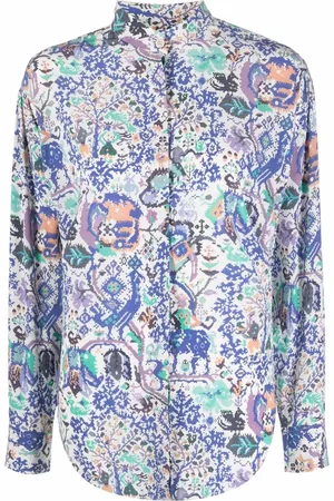 Isabel Marant Blusa con estampado gráfico