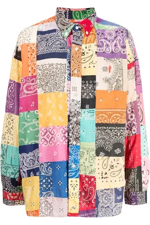 READYMADE Camisa con diseño patchwork