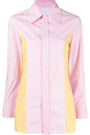 Céline Camisa con diseño color block pre-owned