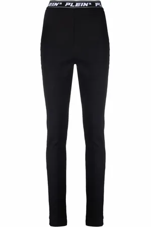 Philipp Plein Leggins con logo en la cinturilla
