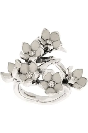 SHAUN LEANE Anillo de diamantes Cherry Blossom