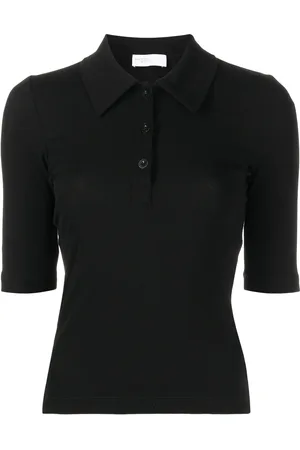 ROSETTA GETTY Short-sleeve cotton polo shirt