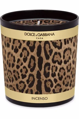 Dolce & Gabbana Vela aromática con motivo de leopardo (250g)