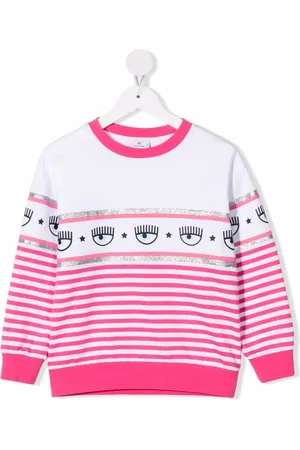 Chiara Ferragni Sudadera con motivo de rayas