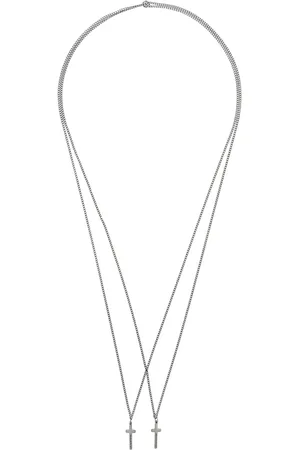Dsquared2 Double cross necklace