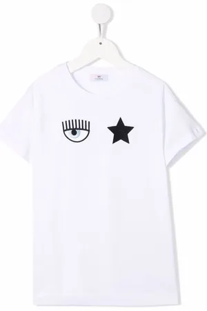 Chiara Ferragni Playera con logo estampado
